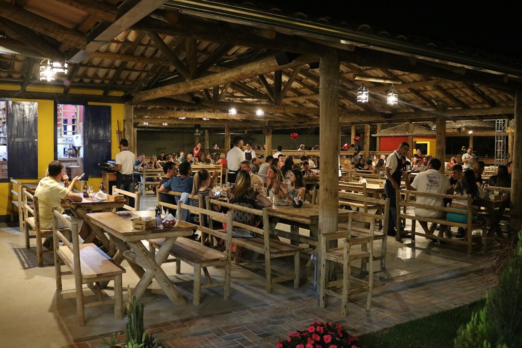 Um restaurante bem tradicional no bairro